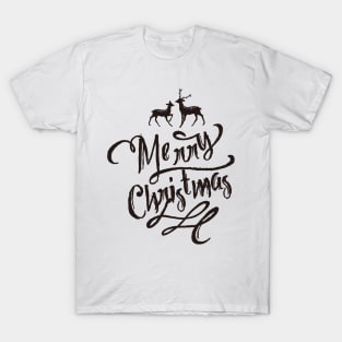 Merry Christmas Reindeers T-Shirt